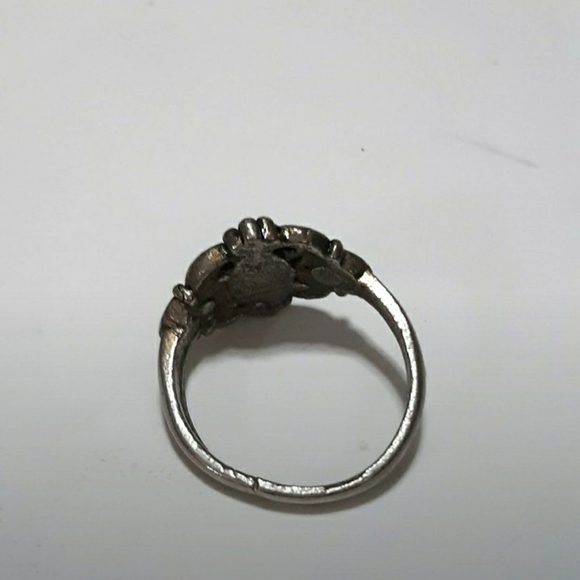 Womens pink purple sz 5 vtg Fashion Ring Silverstone - Picture 4 of 4